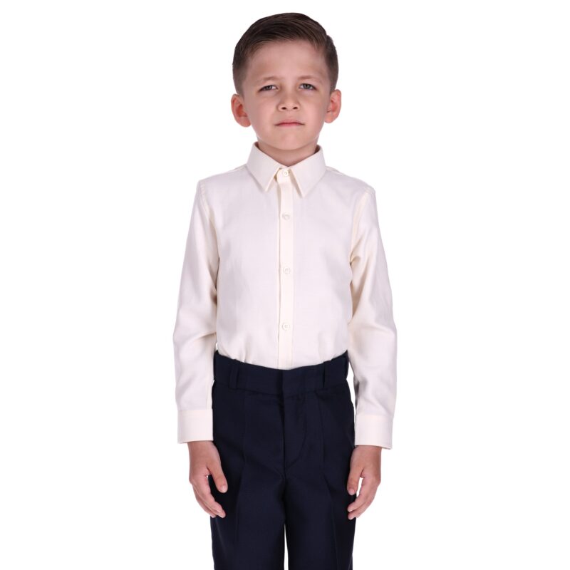 Camisa de Niño Hueso