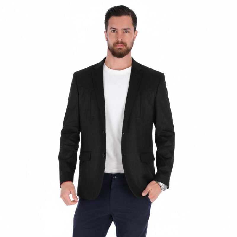 Saco de Caballero Caporal Negro