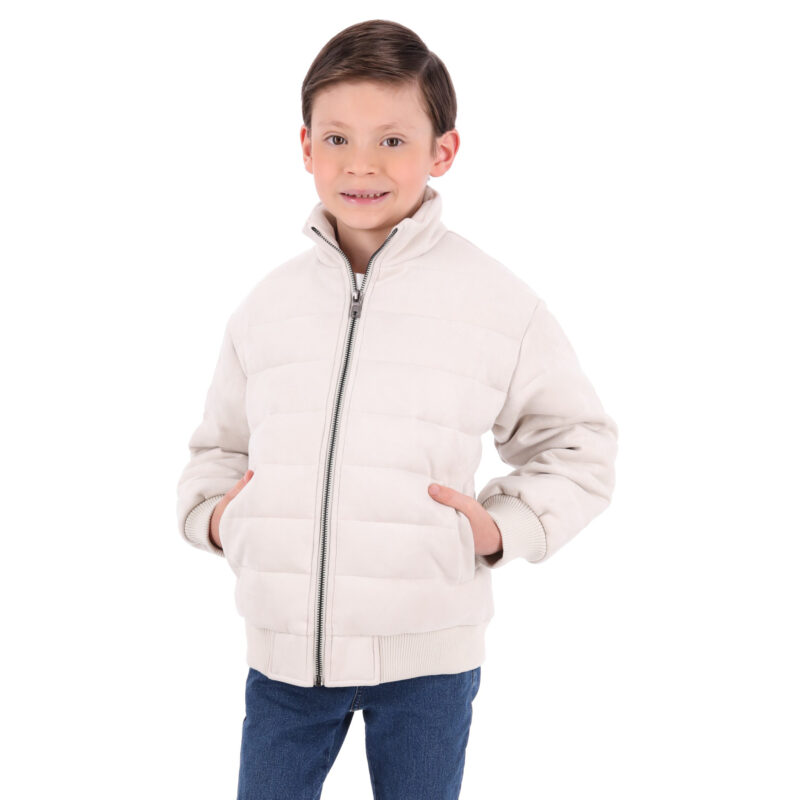 Chamarra de Niño y Niña ( Unisex) Camerun Hueso