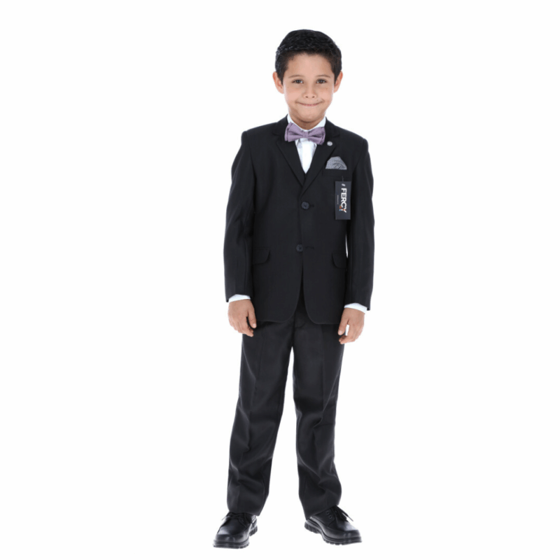 Traje de Niño Colombia Negro