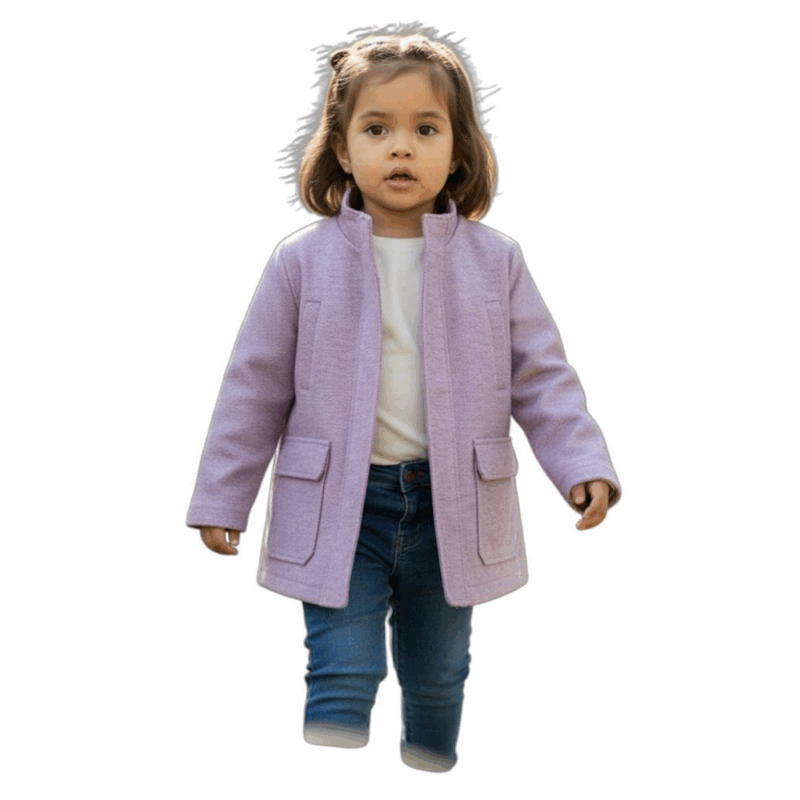 Abrigo de Niño y Niña (Unisex) Estonia Rosa