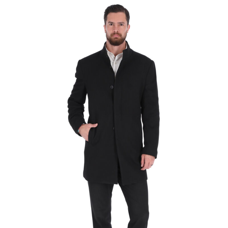 Abrigo de Caballero Ghana Negro